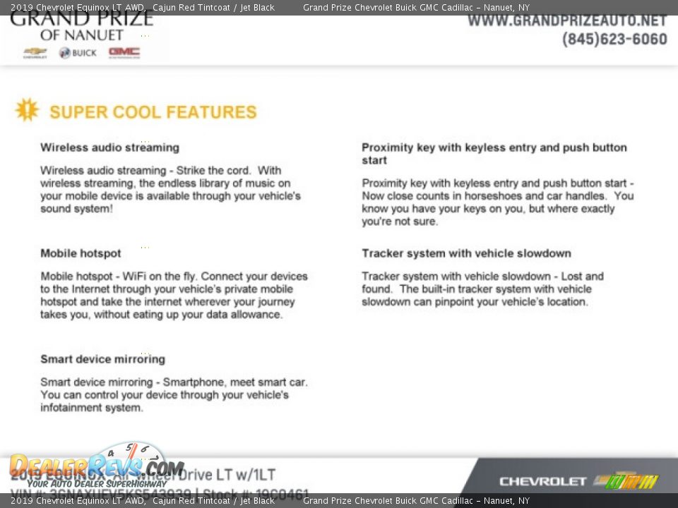 2019 Chevrolet Equinox LT AWD Cajun Red Tintcoat / Jet Black Photo #7