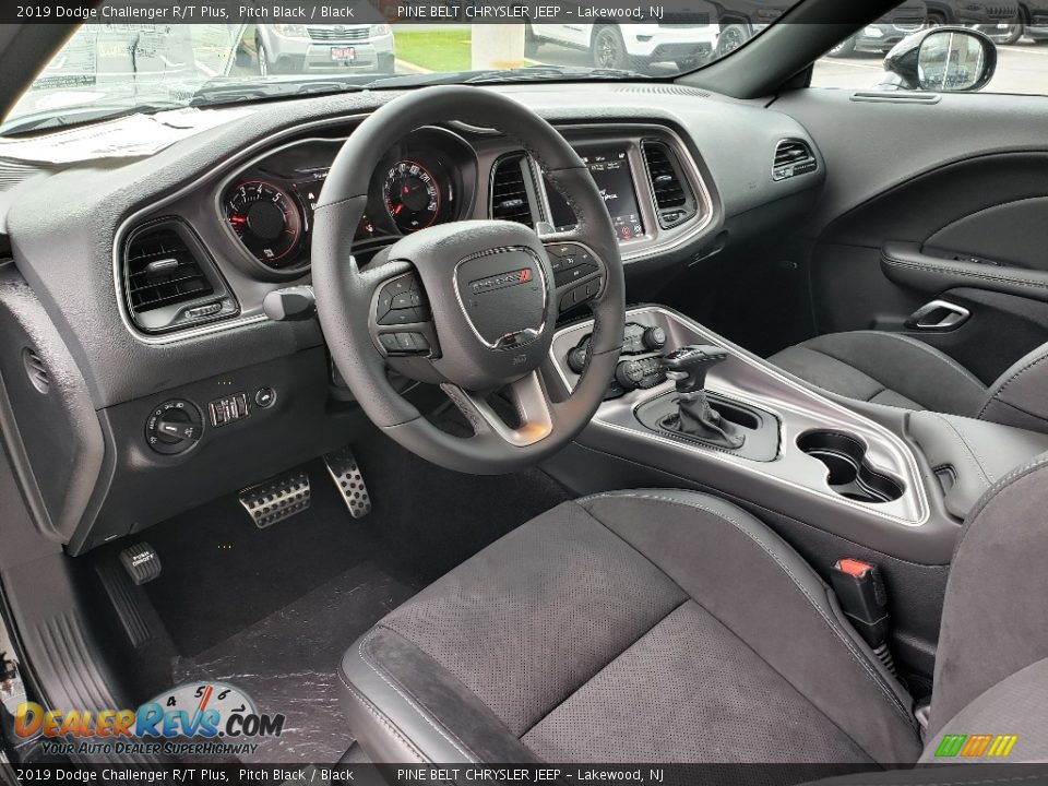 Black Interior - 2019 Dodge Challenger R/T Plus Photo #7