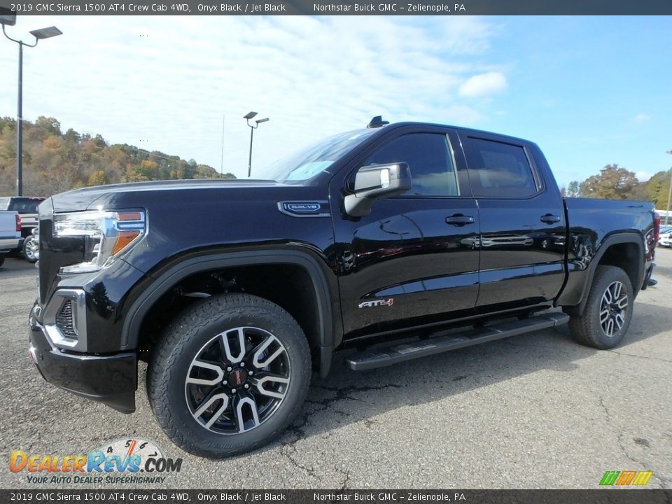 2019 GMC Sierra 1500 AT4 Crew Cab 4WD Onyx Black / Jet Black Photo #1