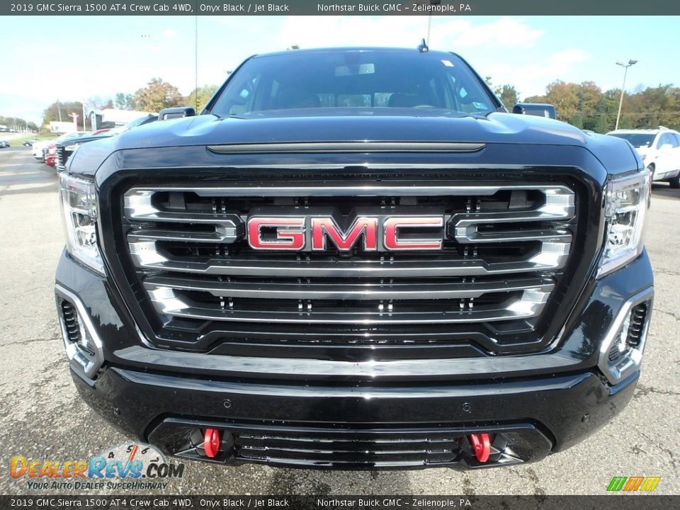 2019 GMC Sierra 1500 AT4 Crew Cab 4WD Onyx Black / Jet Black Photo #2