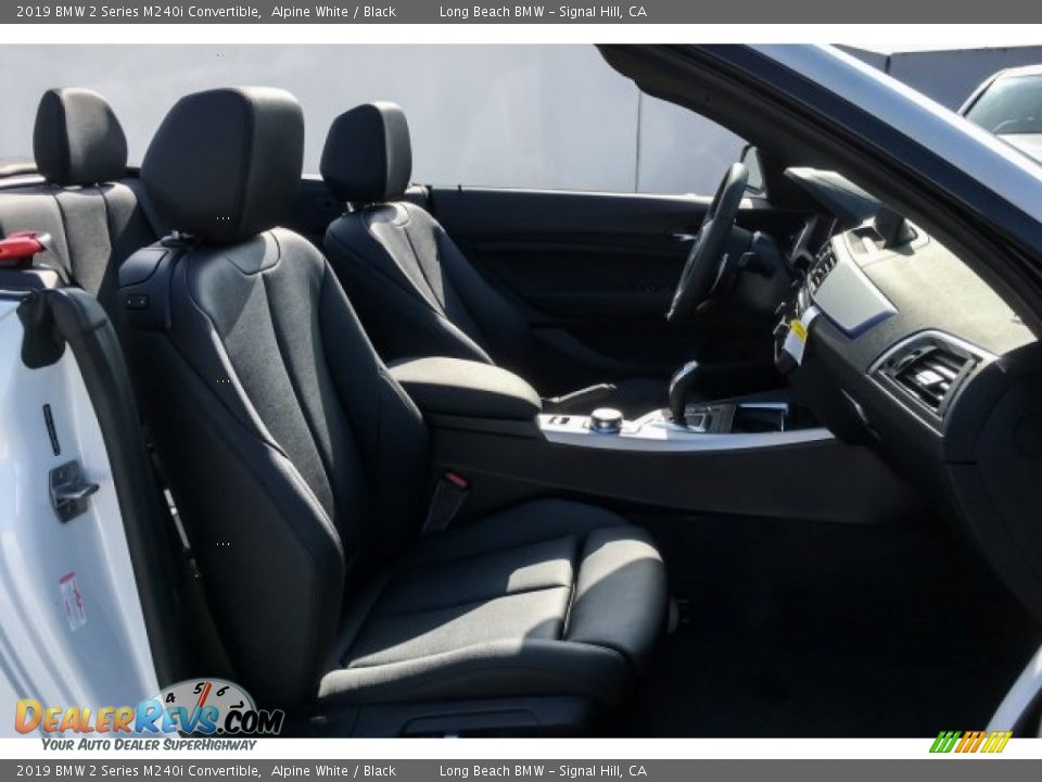 2019 BMW 2 Series M240i Convertible Alpine White / Black Photo #5