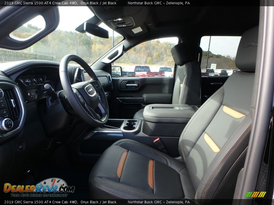 2019 GMC Sierra 1500 AT4 Crew Cab 4WD Onyx Black / Jet Black Photo #9