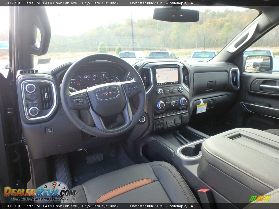 2019 GMC Sierra 1500 AT4 Crew Cab 4WD Onyx Black / Jet Black Photo #11