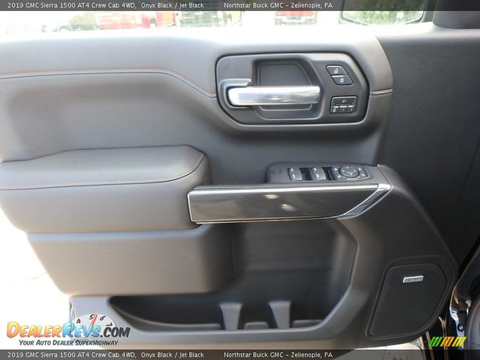 2019 GMC Sierra 1500 AT4 Crew Cab 4WD Onyx Black / Jet Black Photo #12