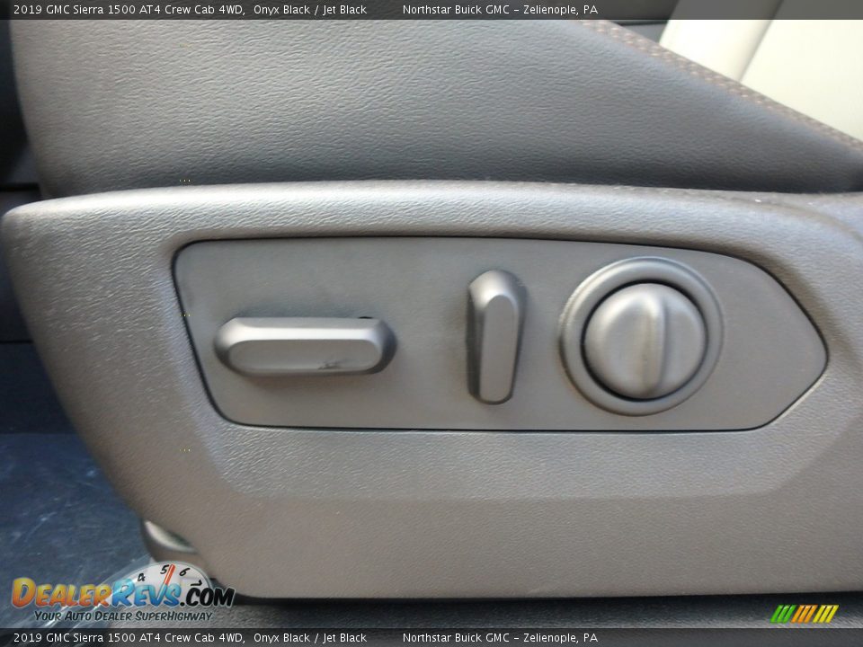2019 GMC Sierra 1500 AT4 Crew Cab 4WD Onyx Black / Jet Black Photo #14