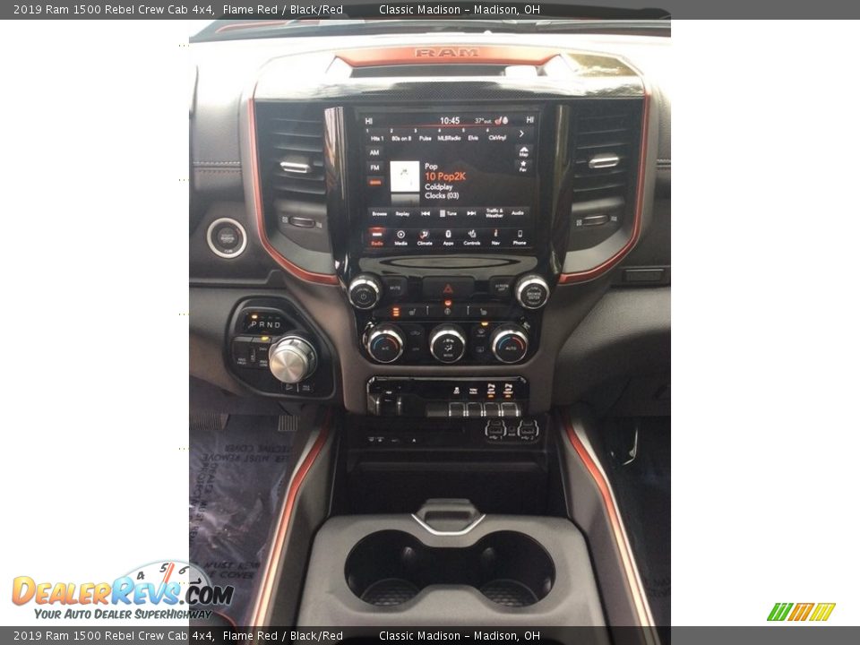 Controls of 2019 Ram 1500 Rebel Crew Cab 4x4 Photo #15