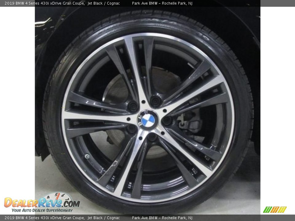 2019 BMW 4 Series 430i xDrive Gran Coupe Jet Black / Cognac Photo #28
