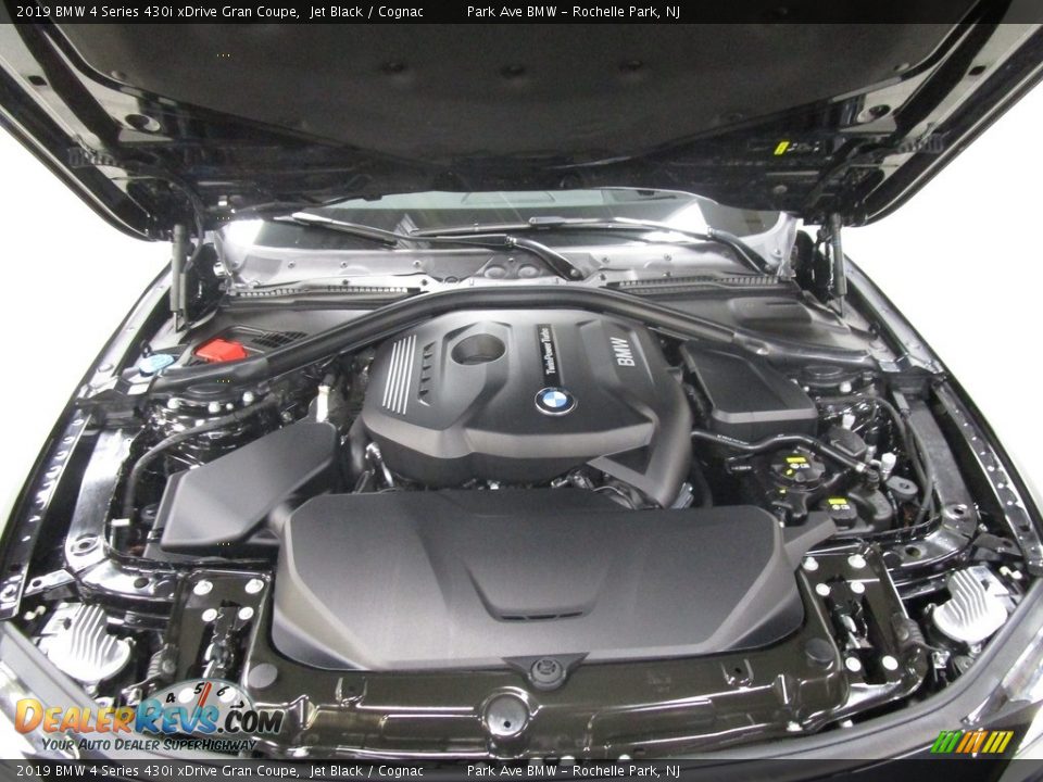 2019 BMW 4 Series 430i xDrive Gran Coupe Jet Black / Cognac Photo #29