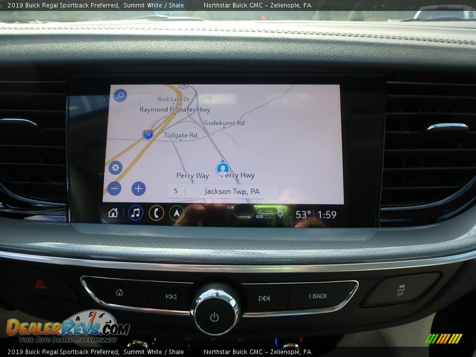 Navigation of 2019 Buick Regal Sportback Preferred Photo #17