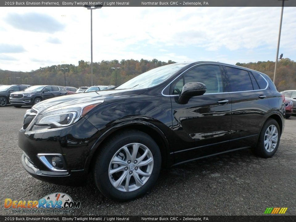 2019 Buick Envision Preferred Ebony Twilight Metallic / Light Neutral Photo #1