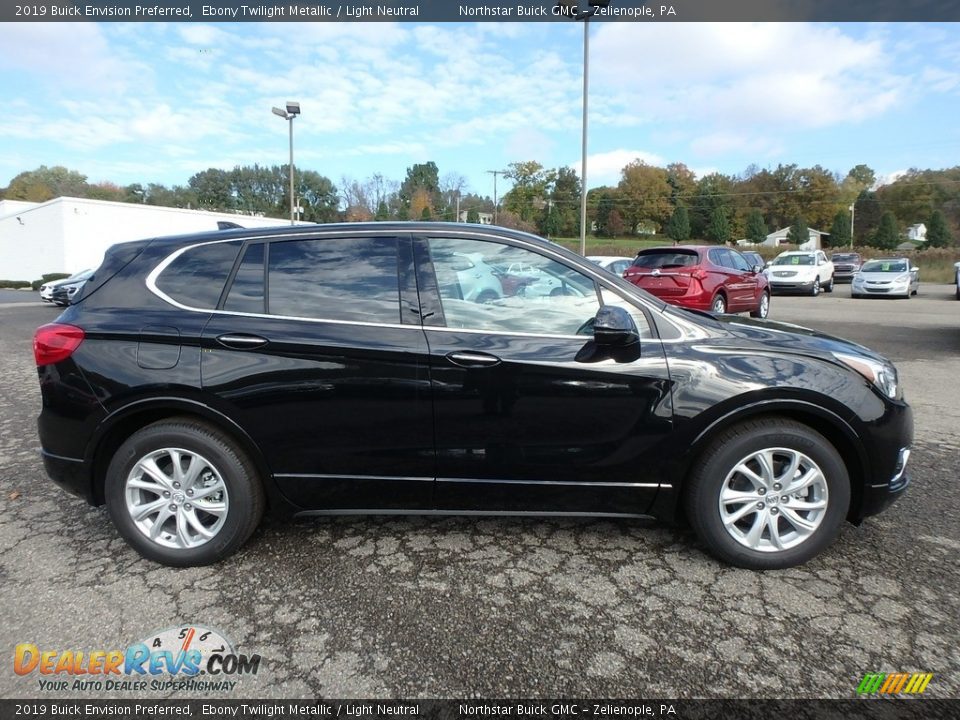 Ebony Twilight Metallic 2019 Buick Envision Preferred Photo #4