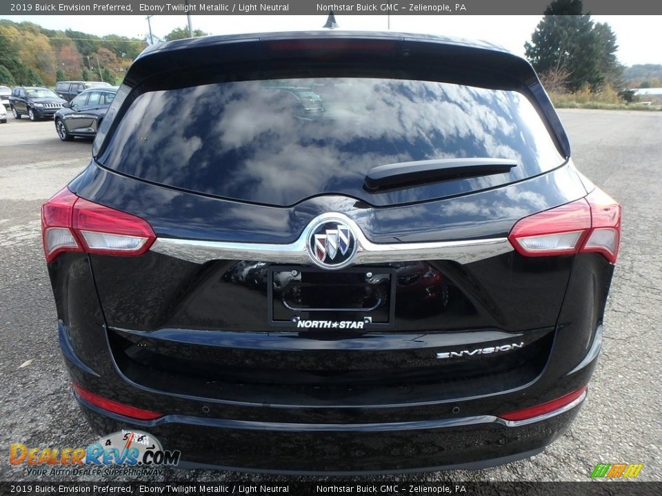 2019 Buick Envision Preferred Ebony Twilight Metallic / Light Neutral Photo #6