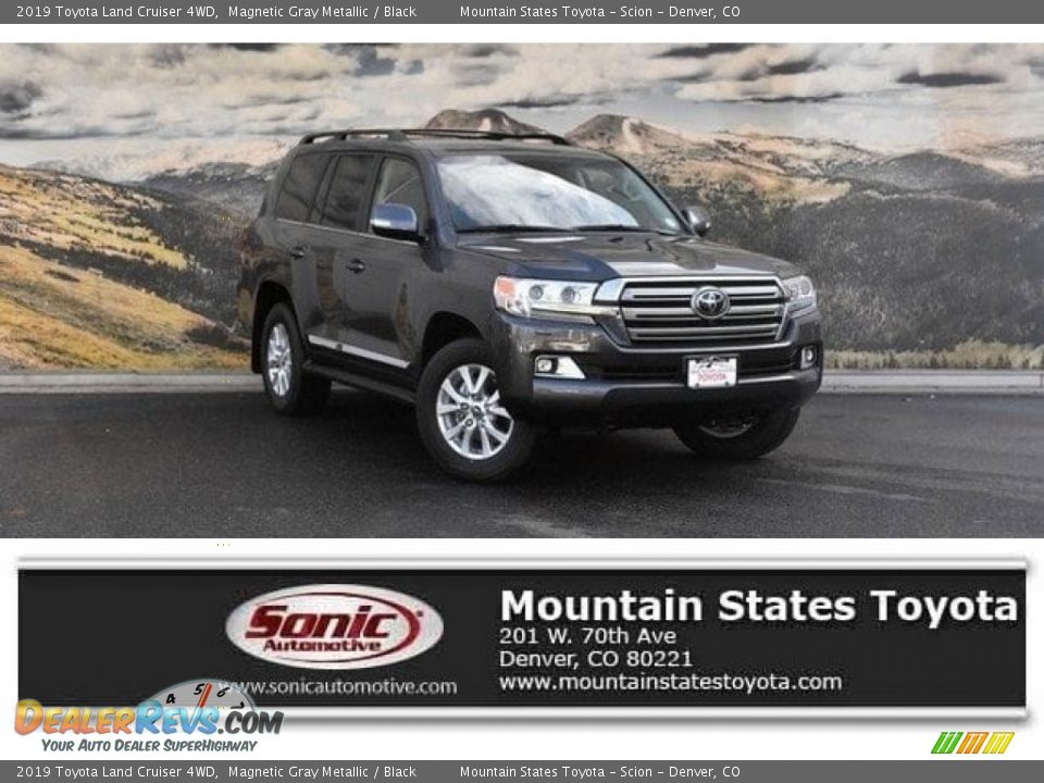 2019 Toyota Land Cruiser 4WD Magnetic Gray Metallic / Black Photo #1