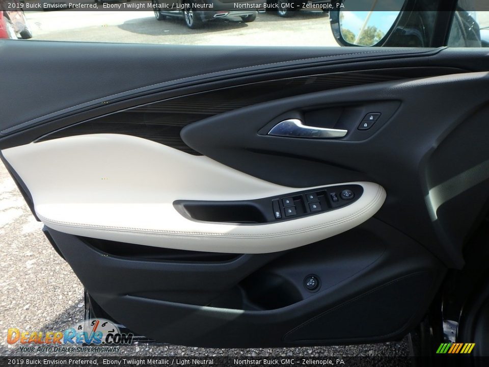 2019 Buick Envision Preferred Ebony Twilight Metallic / Light Neutral Photo #15