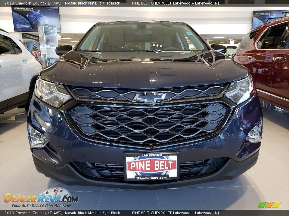 2019 Chevrolet Equinox LT AWD Mosaic Black Metallic / Jet Black Photo #2