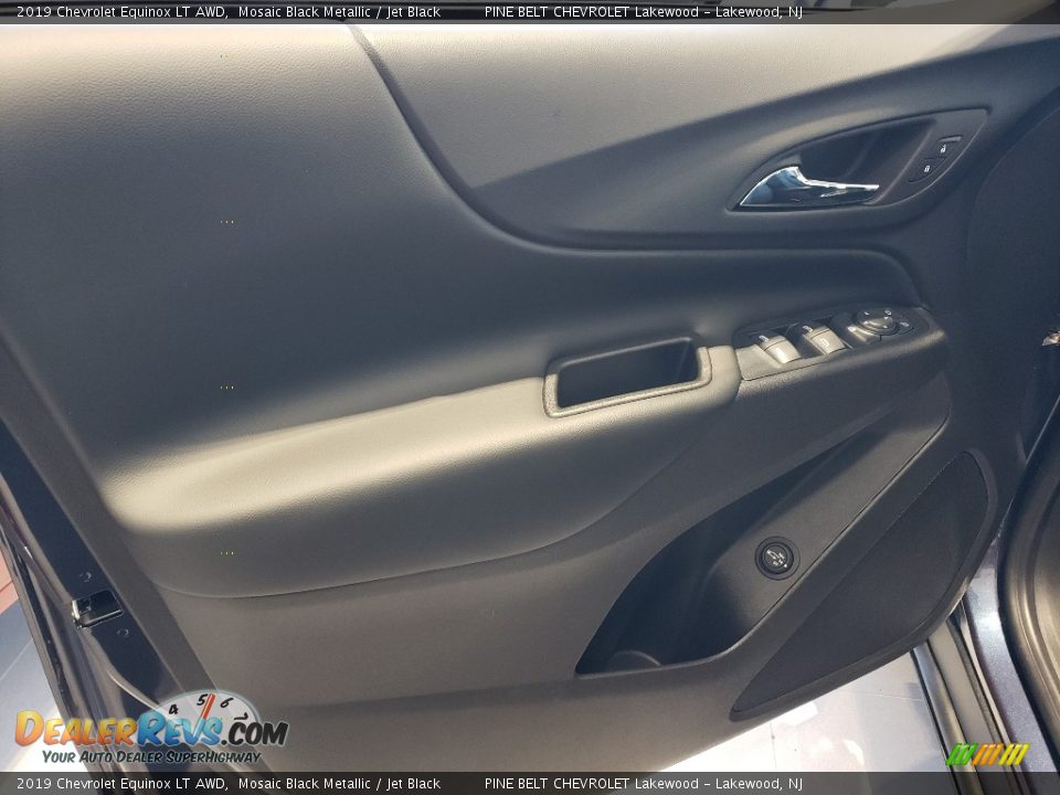 2019 Chevrolet Equinox LT AWD Mosaic Black Metallic / Jet Black Photo #7