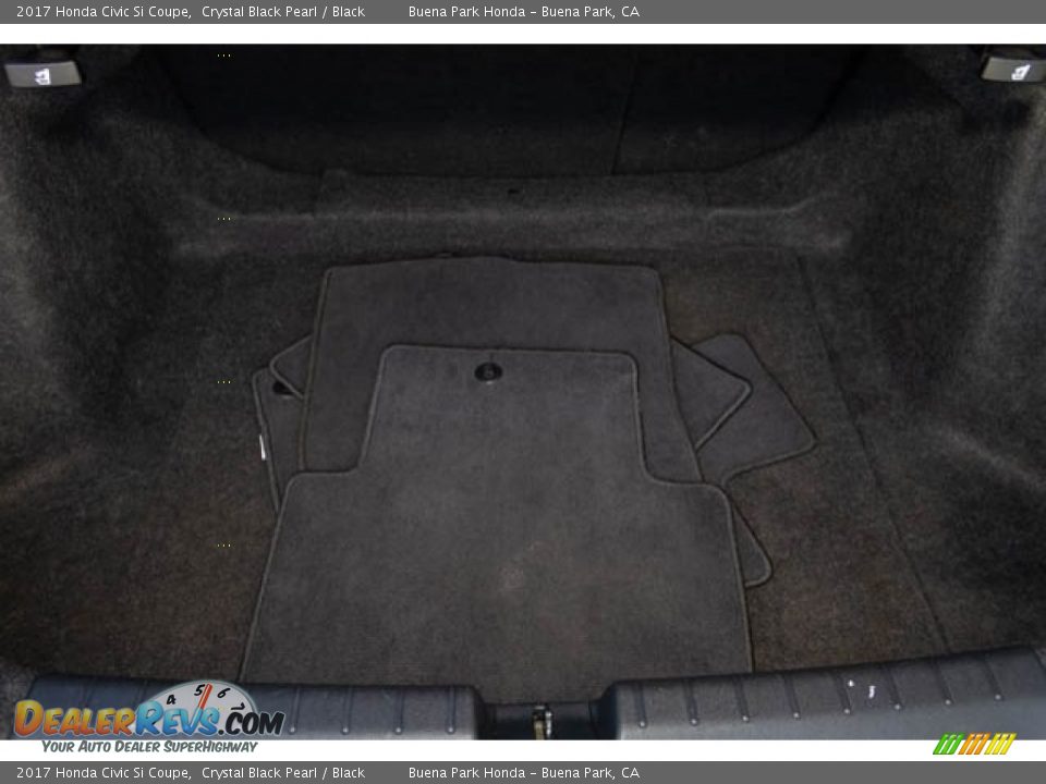 2017 Honda Civic Si Coupe Crystal Black Pearl / Black Photo #21