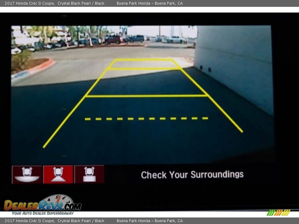 2017 Honda Civic Si Coupe Crystal Black Pearl / Black Photo #27