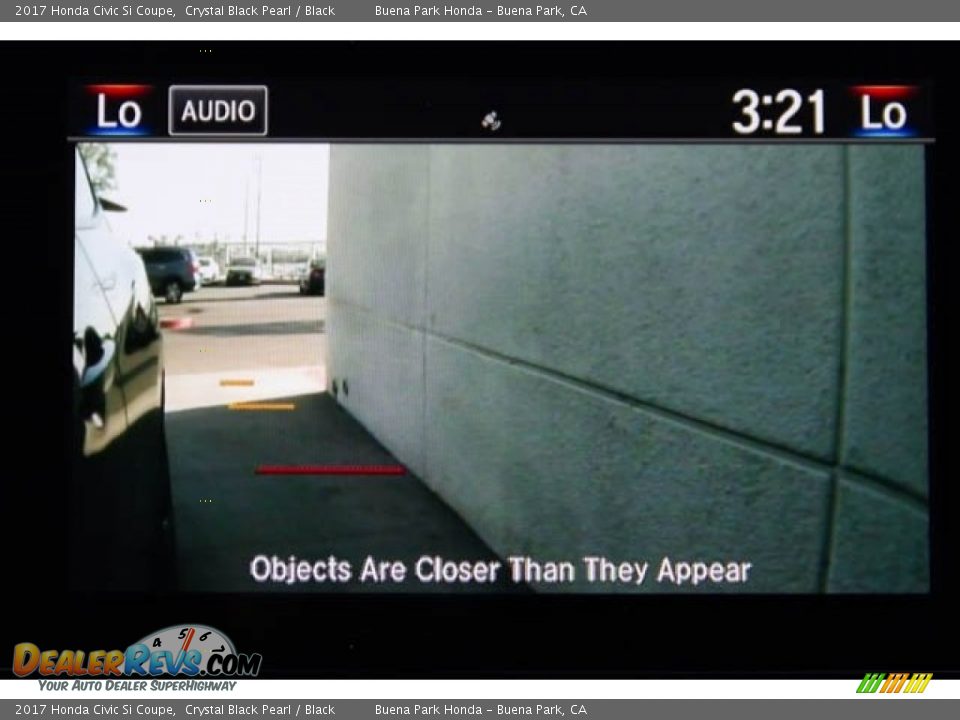 2017 Honda Civic Si Coupe Crystal Black Pearl / Black Photo #28