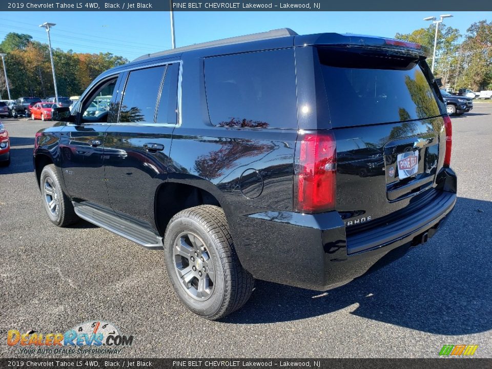 2019 Chevrolet Tahoe LS 4WD Black / Jet Black Photo #4