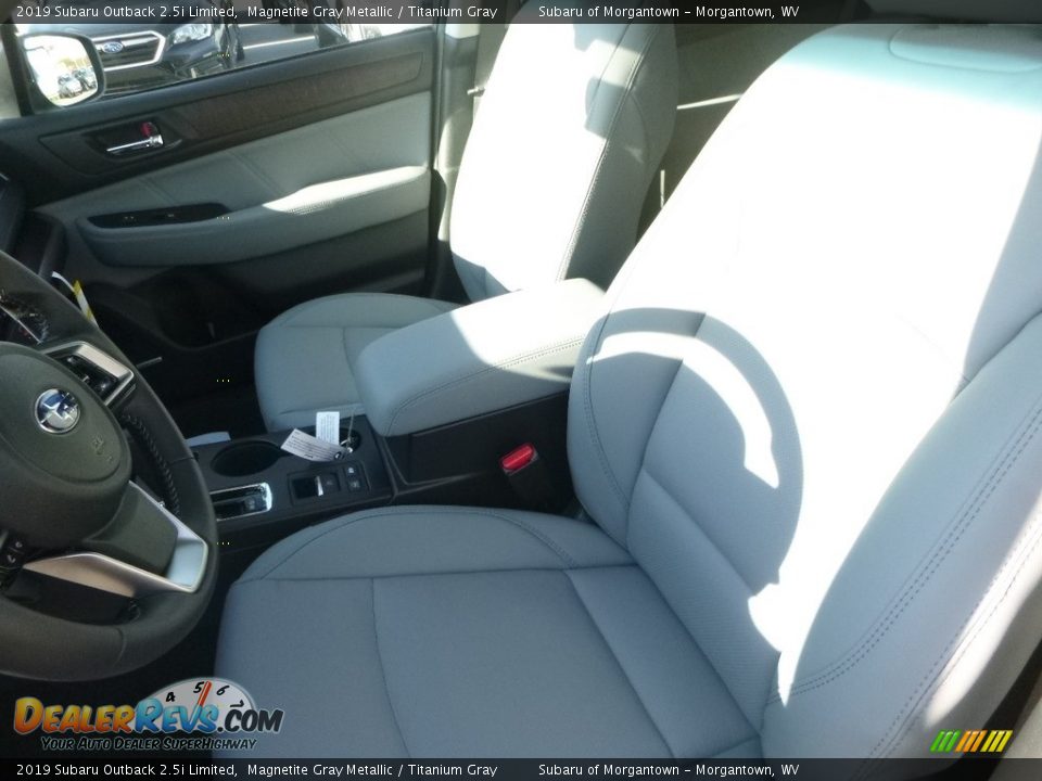 2019 Subaru Outback 2.5i Limited Magnetite Gray Metallic / Titanium Gray Photo #14