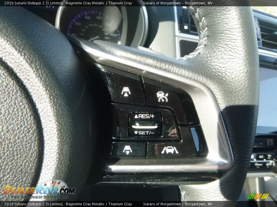 2019 Subaru Outback 2.5i Limited Magnetite Gray Metallic / Titanium Gray Photo #19