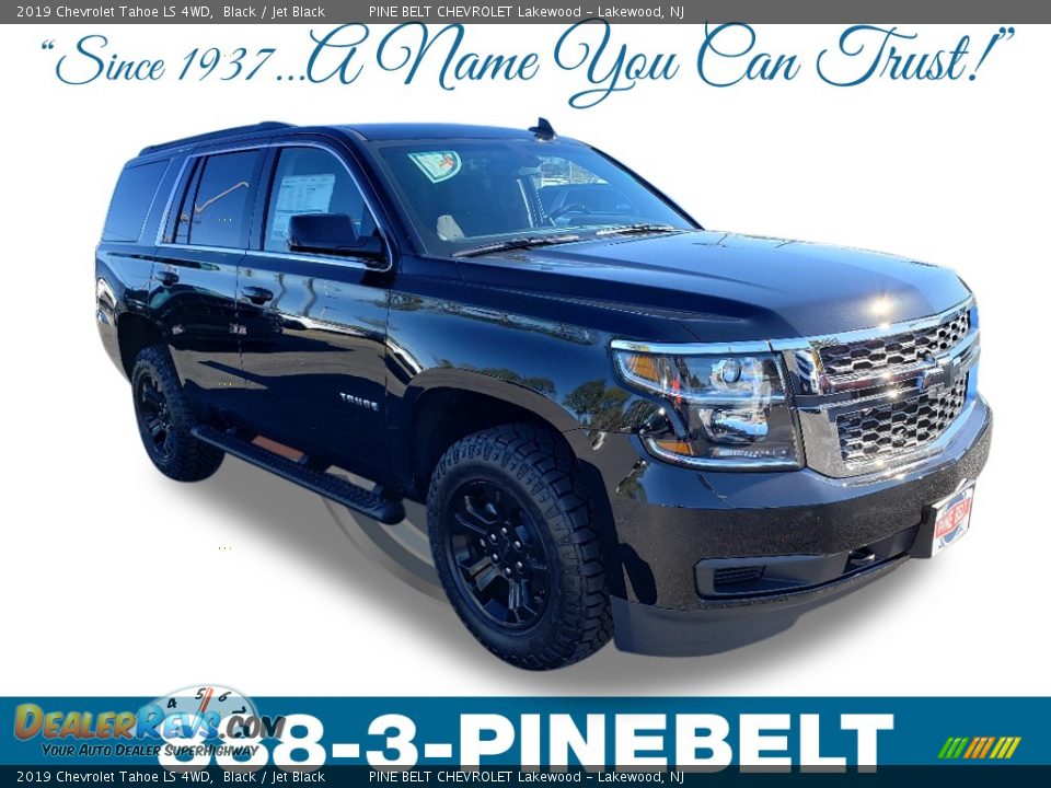 2019 Chevrolet Tahoe LS 4WD Black / Jet Black Photo #1