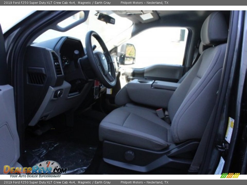 2019 Ford F250 Super Duty XLT Crew Cab 4x4 Magnetic / Earth Gray Photo #14