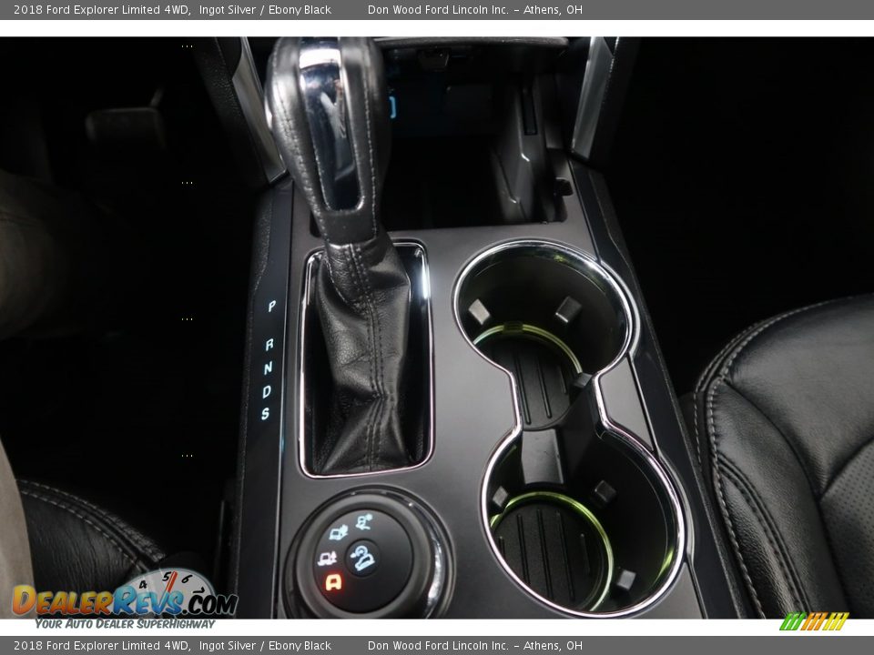 2018 Ford Explorer Limited 4WD Ingot Silver / Ebony Black Photo #27