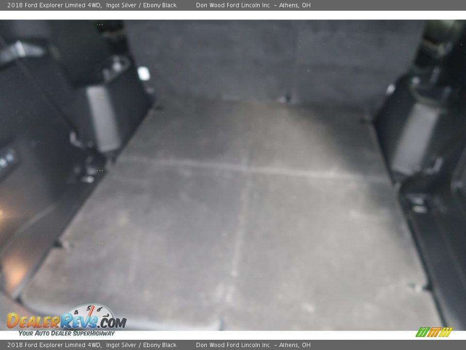 2018 Ford Explorer Limited 4WD Ingot Silver / Ebony Black Photo #36