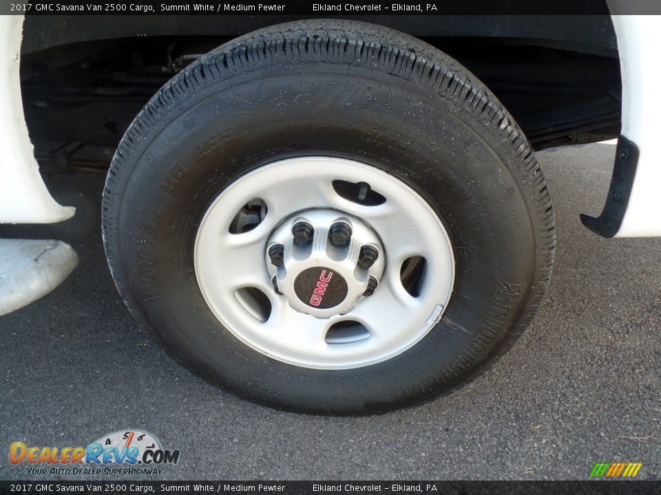 2017 GMC Savana Van 2500 Cargo Summit White / Medium Pewter Photo #9