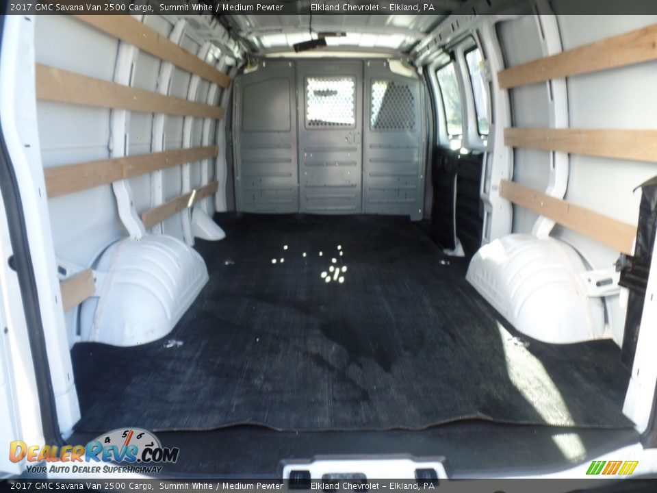 2017 GMC Savana Van 2500 Cargo Summit White / Medium Pewter Photo #11