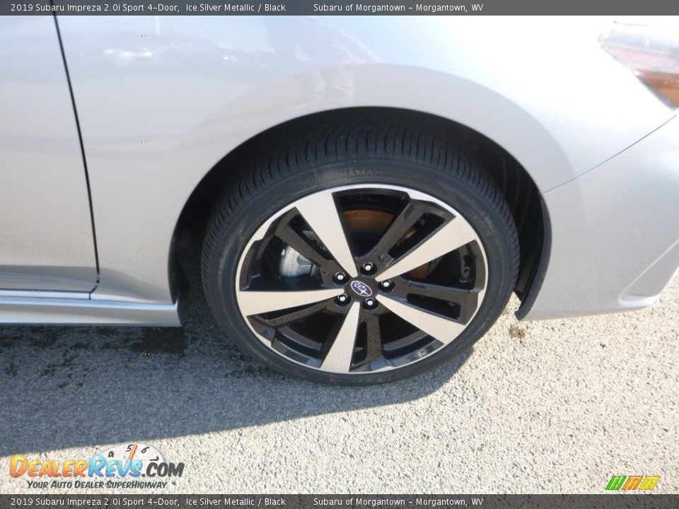 2019 Subaru Impreza 2.0i Sport 4-Door Ice Silver Metallic / Black Photo #2