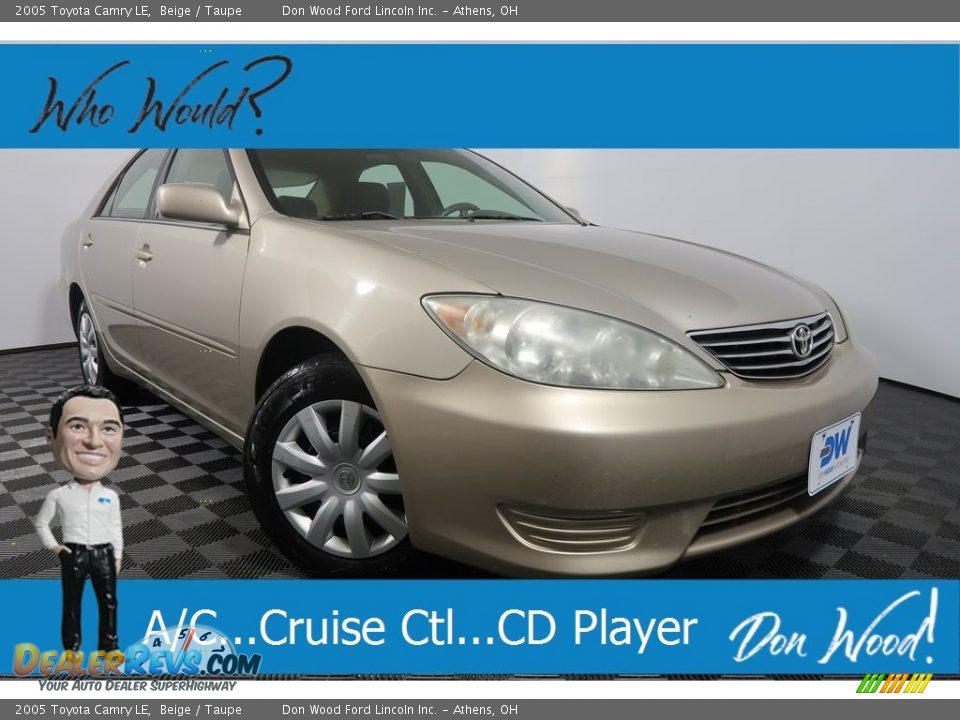 2005 Toyota Camry LE Beige / Taupe Photo #1