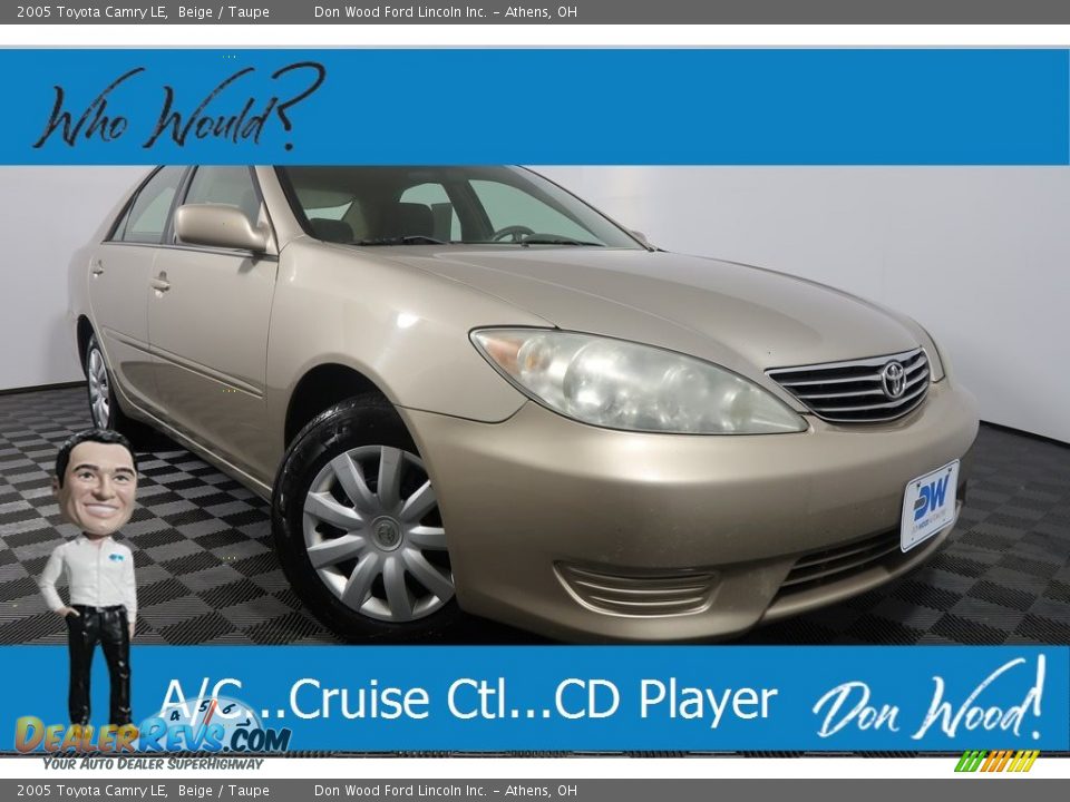 2005 Toyota Camry LE Beige / Taupe Photo #1
