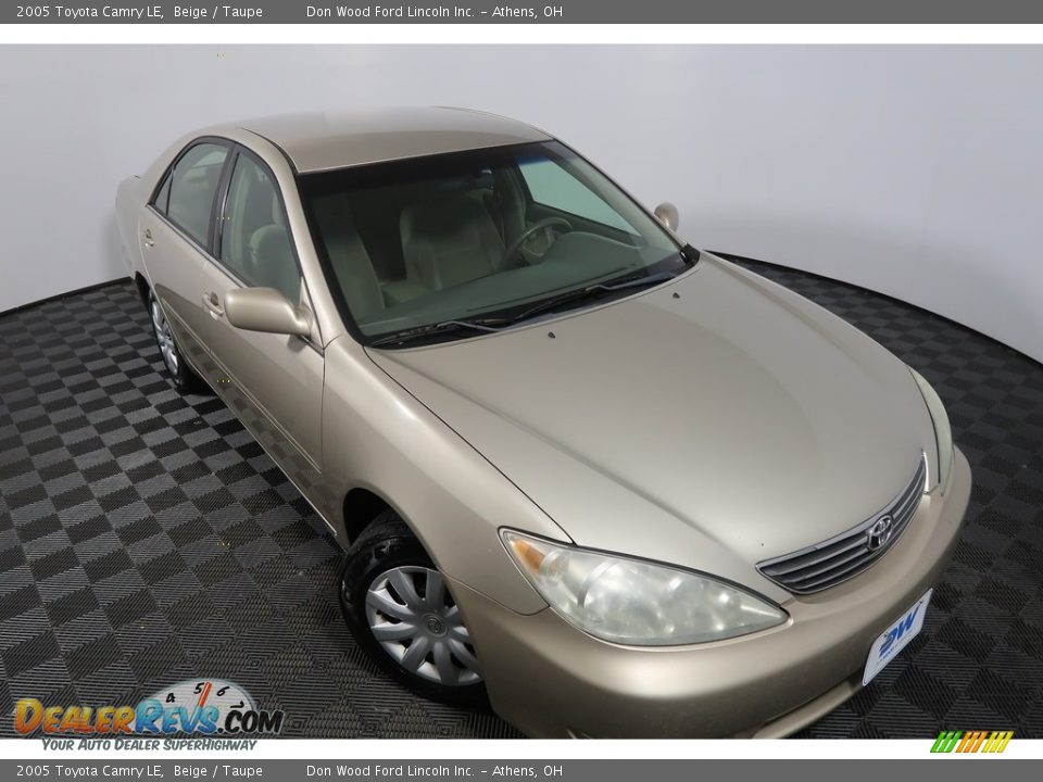 2005 Toyota Camry LE Beige / Taupe Photo #2