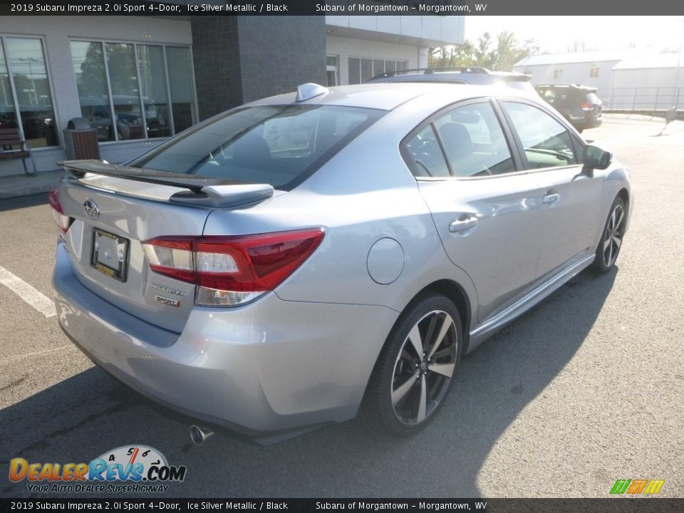 2019 Subaru Impreza 2.0i Sport 4-Door Ice Silver Metallic / Black Photo #4