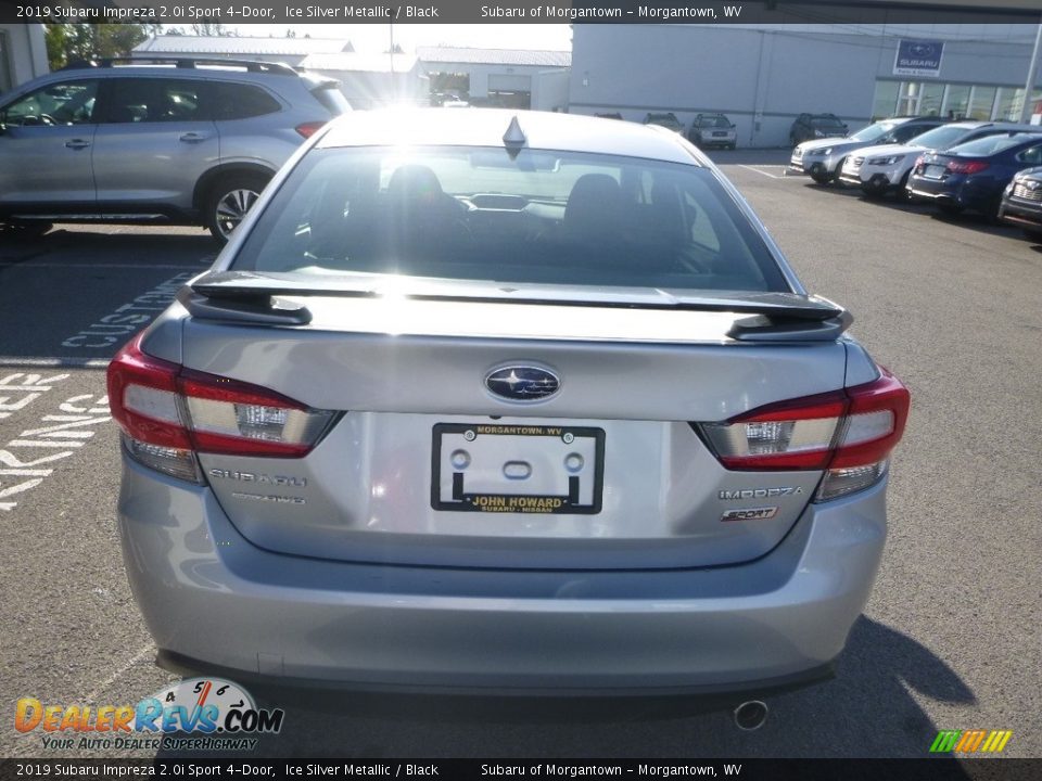 2019 Subaru Impreza 2.0i Sport 4-Door Ice Silver Metallic / Black Photo #5