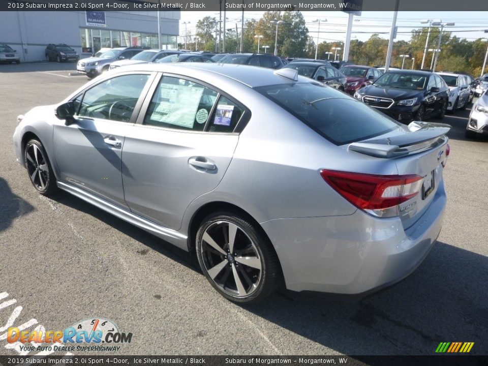 2019 Subaru Impreza 2.0i Sport 4-Door Ice Silver Metallic / Black Photo #6