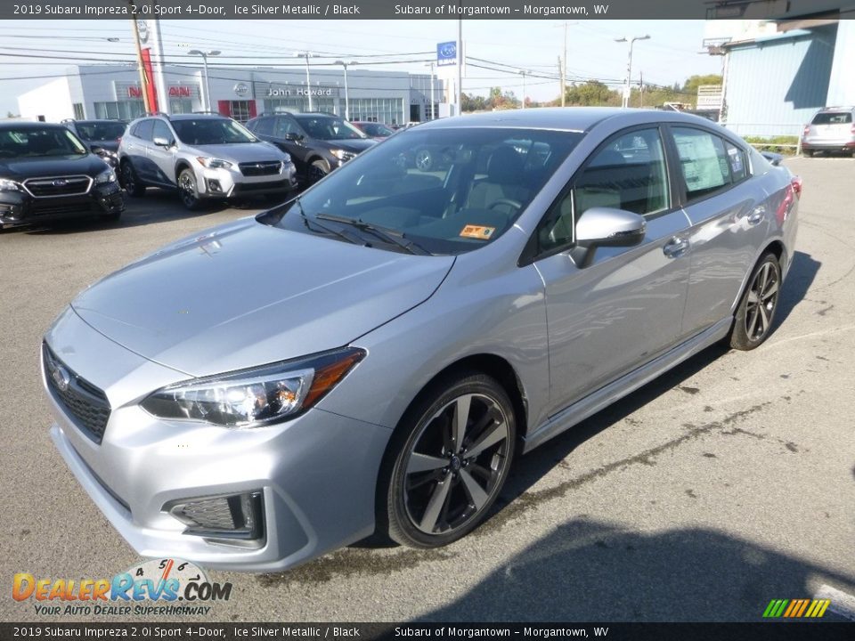 2019 Subaru Impreza 2.0i Sport 4-Door Ice Silver Metallic / Black Photo #8
