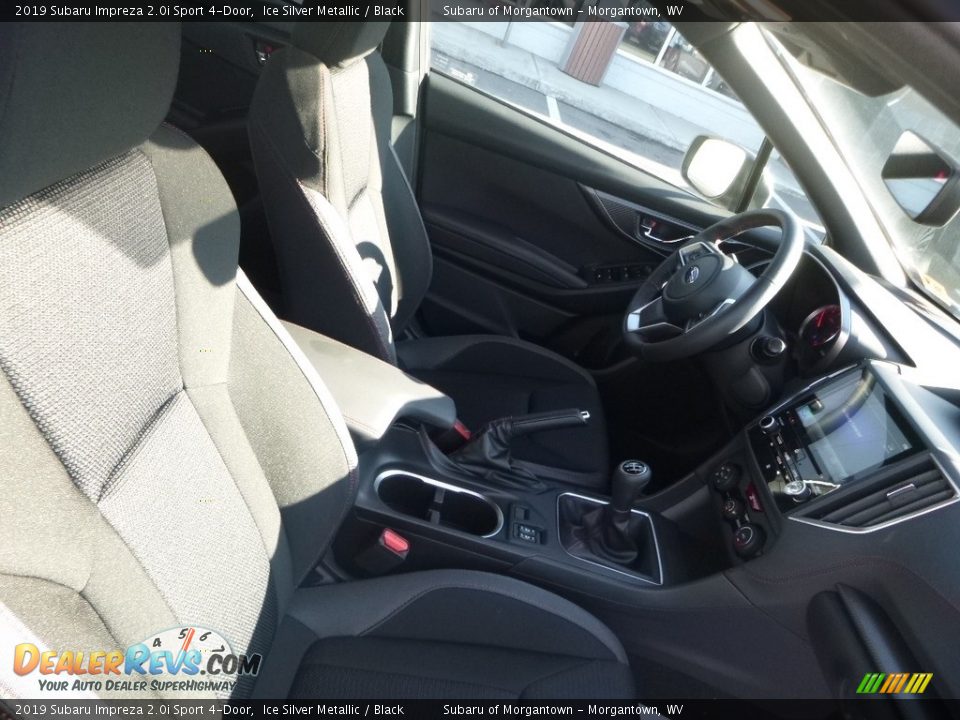 2019 Subaru Impreza 2.0i Sport 4-Door Ice Silver Metallic / Black Photo #10