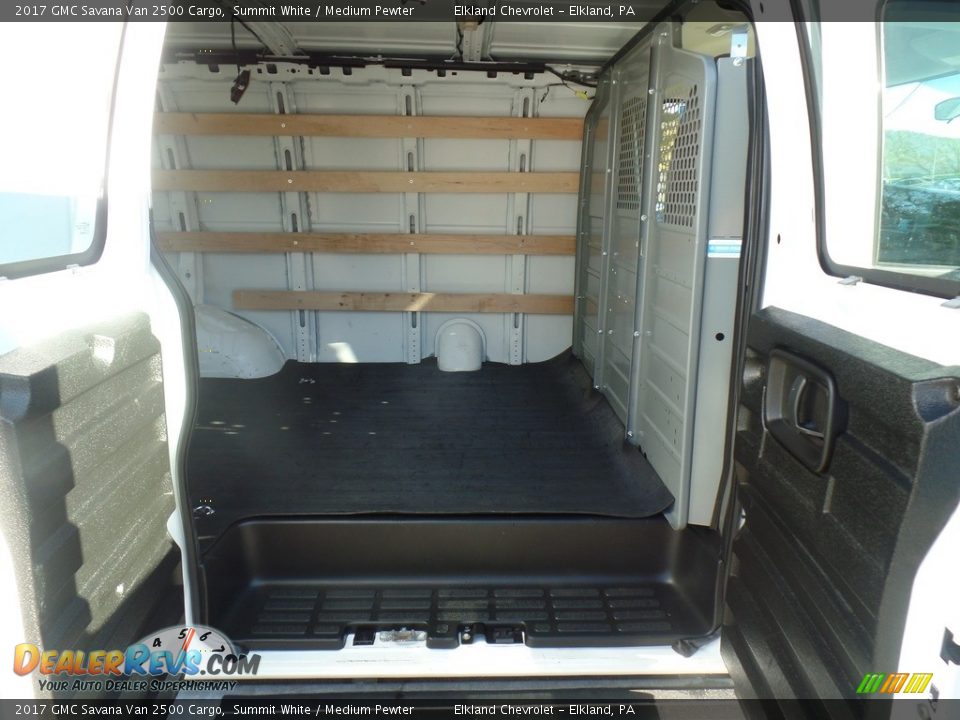 2017 GMC Savana Van 2500 Cargo Summit White / Medium Pewter Photo #30