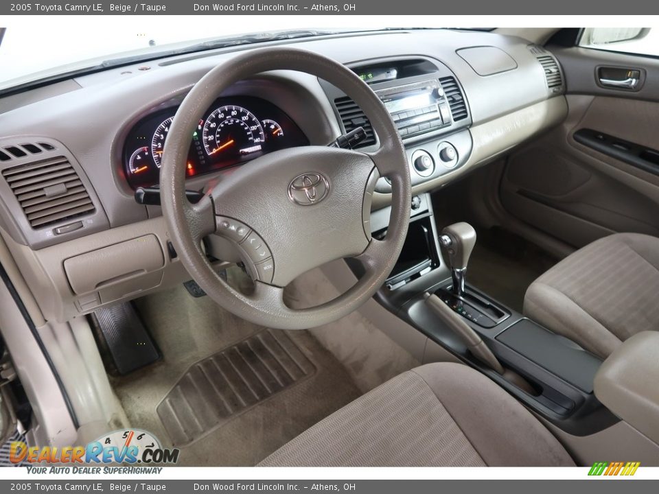 2005 Toyota Camry LE Beige / Taupe Photo #13