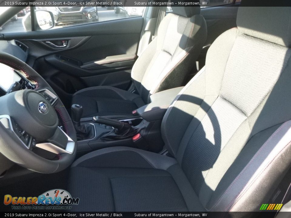 2019 Subaru Impreza 2.0i Sport 4-Door Ice Silver Metallic / Black Photo #14