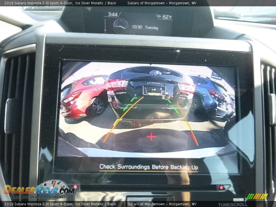 2019 Subaru Impreza 2.0i Sport 4-Door Ice Silver Metallic / Black Photo #16