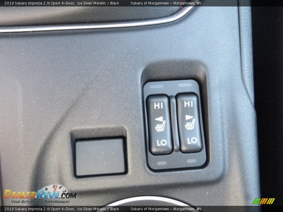 2019 Subaru Impreza 2.0i Sport 4-Door Ice Silver Metallic / Black Photo #18
