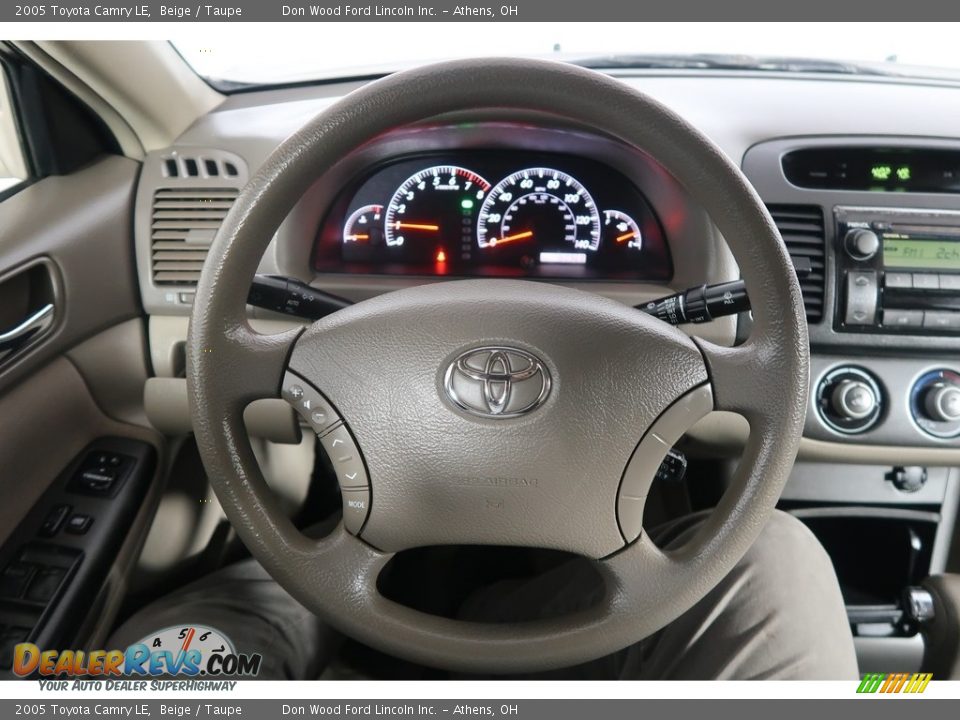 2005 Toyota Camry LE Beige / Taupe Photo #19