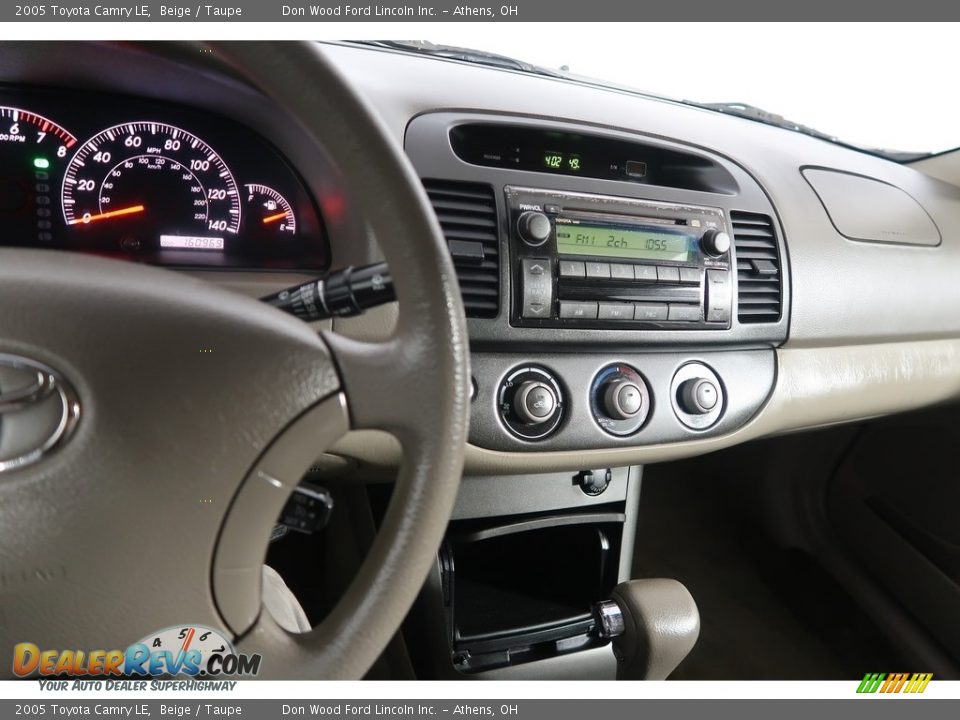 2005 Toyota Camry LE Beige / Taupe Photo #20