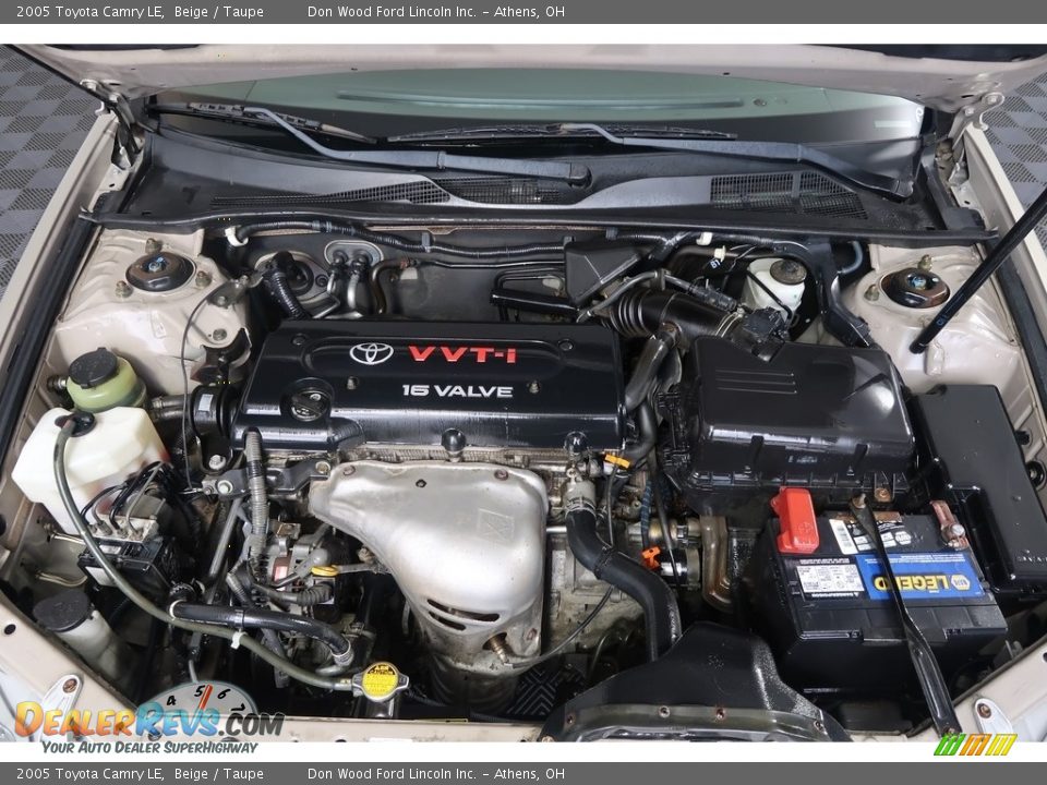 2005 Toyota Camry LE Beige / Taupe Photo #34