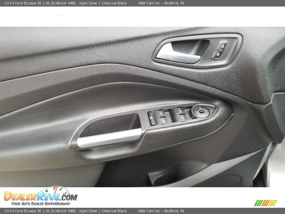 2014 Ford Escape SE 1.6L EcoBoost 4WD Ingot Silver / Charcoal Black Photo #9